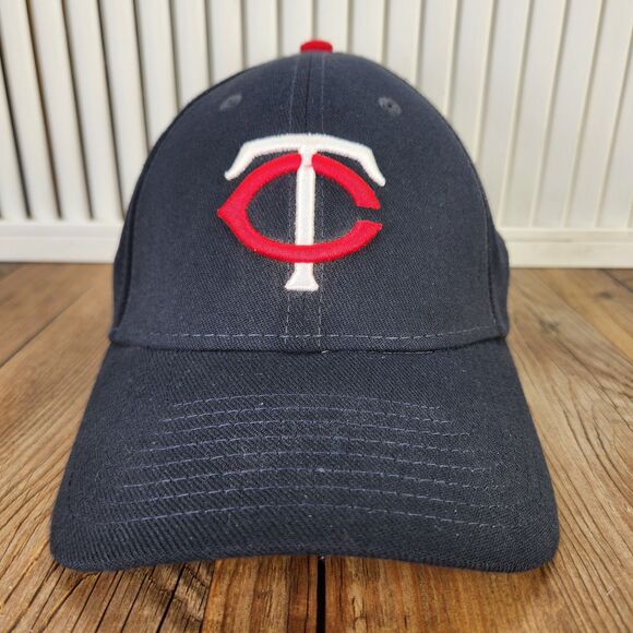 Minnesota Twins New Era 39thirty Size L/XL Hat Cap Navy Blue MLB Baseball Sports - Picture 2 of 10